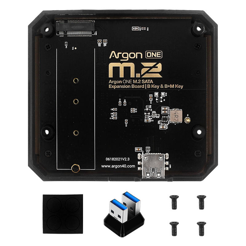 Argon One V3 M.2 Nvme Case - Плата расширения Argon ONE M.2 Raspberry