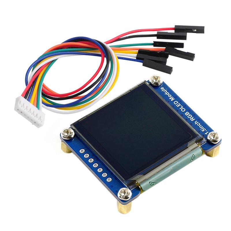 Raspberry Pi 4 8Gb Ram Kit - 1,5-дюймовый 128x128 SPI RGB OLED-дисплейный модуль