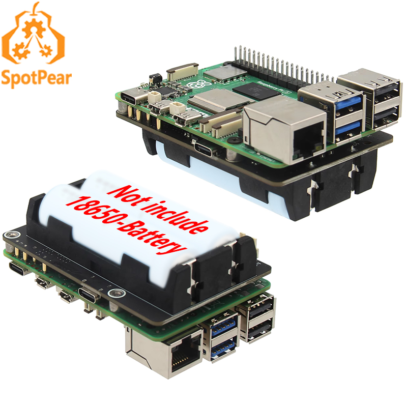 Raspberry Pi Uninterrupted Power Supply Ups 18650 - Источник бесперебойного питания X1200 Raspberry Pi