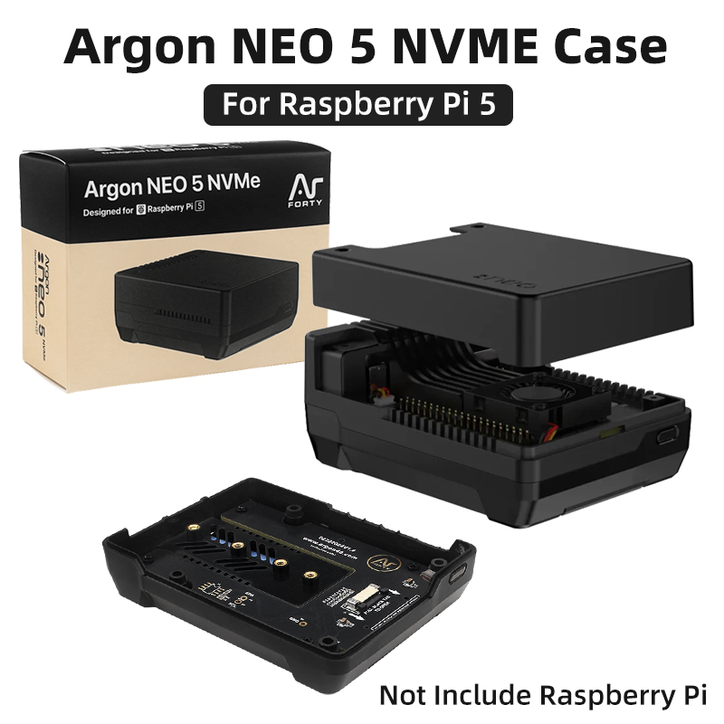 Argon One V3 M.2 Nvme Case - Корпус Argon NEO 5 M.2 NVME