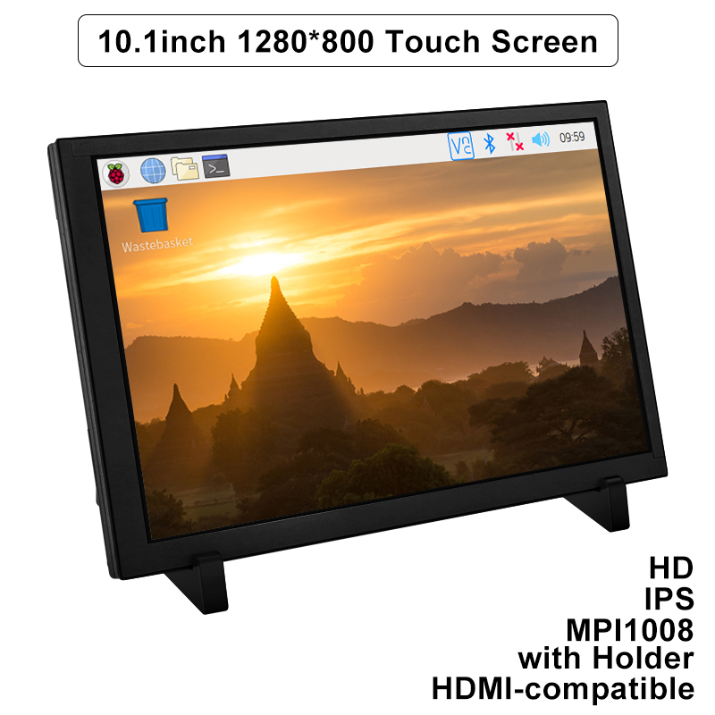 10,1-дюймовый сенсорный экран  – обзор и цена Raspberry Pi 10.1 Inch Capacitive Touch Screen Ips