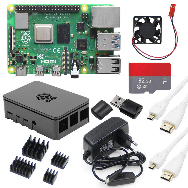 Комплект Raspberry Pi 4B 8GB B – обзор и цена Raspberry Pi 4 8Gb Ram Kit