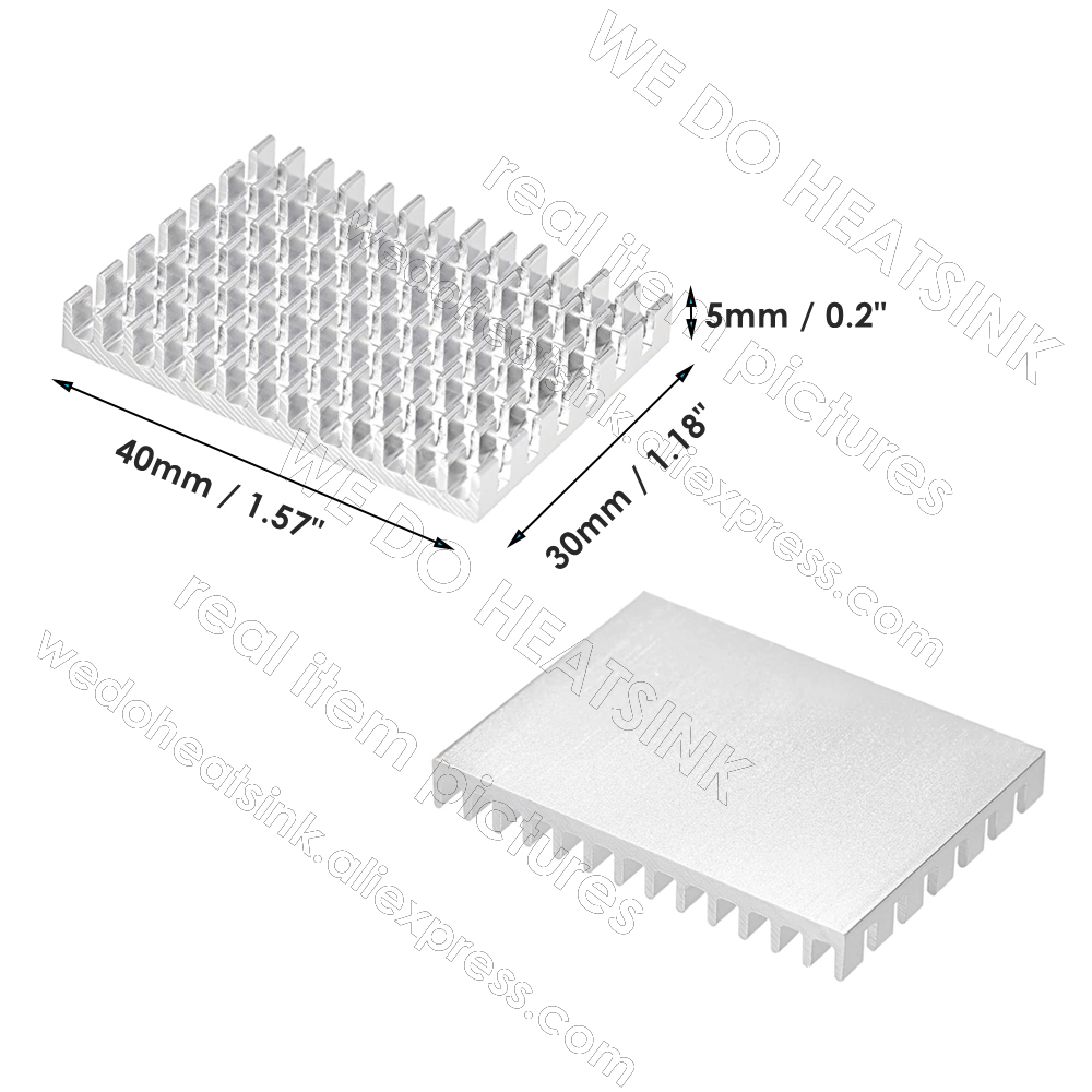 МЫ РАДИАТОР 30*40*5 мм без или – обзор и цена Raspberry Pi Water Cooling Kit