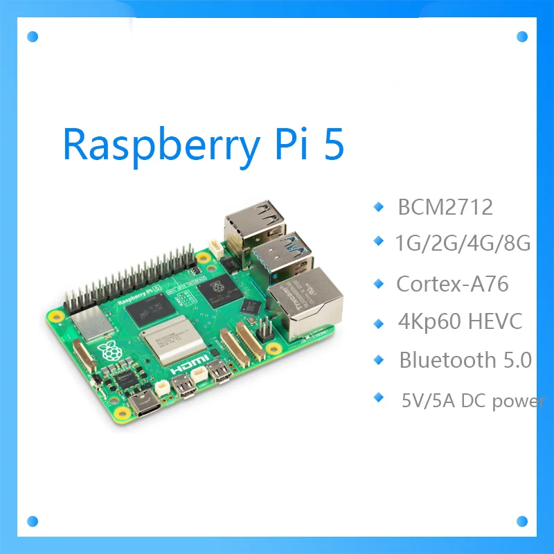Официальная оригинальная плата – обзор и цена Raspberry Pi 5 8Gb Board