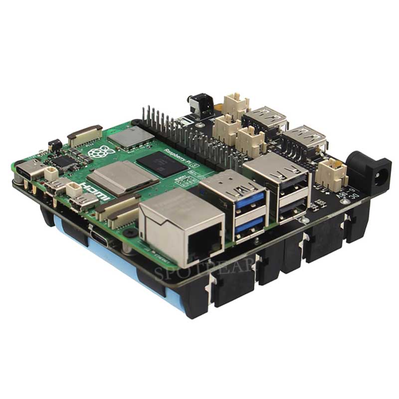 X1202 Плата ИБП Raspberry Pi 5 – обзор и цена Raspberry Pi Uninterrupted Power Supply Ups 18650